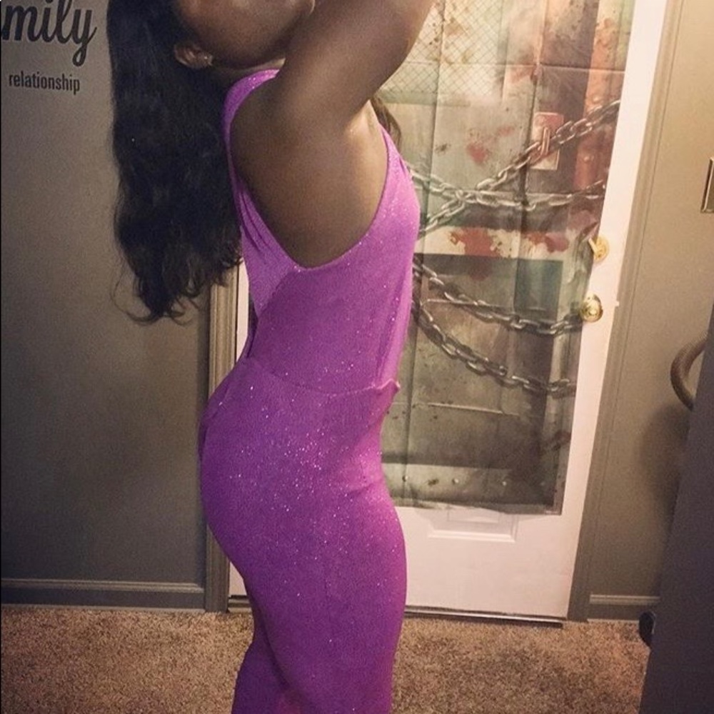 Selena inspired Purple jumpsuit.